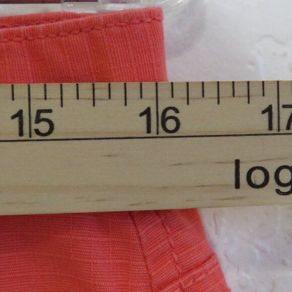 Calvin Klein Jeans* Women's 1.5" Belt Loop Multipocketed Coral Shorts~ Size 6 - Picture 5 of 10